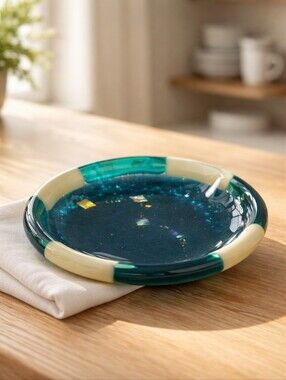 Laurie Thal Small Decorative  Glass Plate